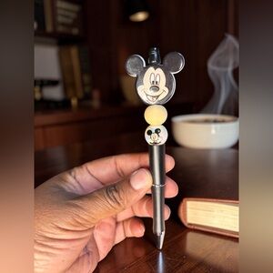 Custom Made Black & White Character Themed Pen